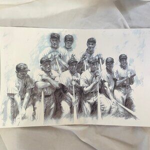 NY Yankees MLB Poster 17"x11" Y 3008 Yankees 1933